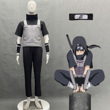 Load image into Gallery viewer, Anime Naruto Shippuden Halloween Costumes Anbu Itachi Uchiha Cosplay for Men and Kids