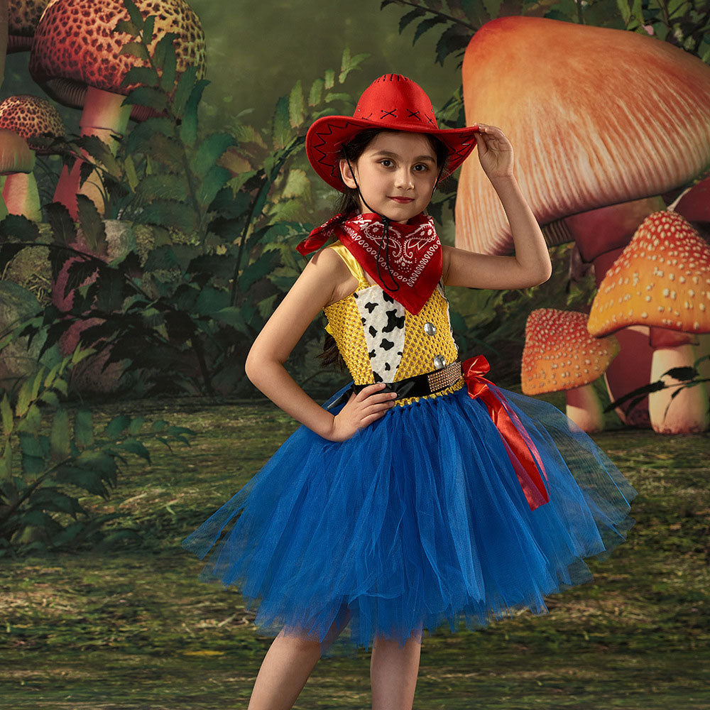 blue dress for baby girl Toy Story Bo Peep Cosplay Costume Birthday Party Dress Princess Skirt
