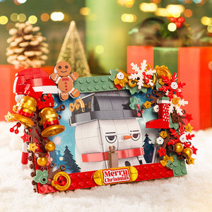 Christmas Photo Frame Box Toy DIY Dest Decoration Christmas Gift