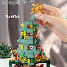 Load image into Gallery viewer, Christmas Tree Music Box Toy DIY Brick Building Block Christmas Gift
