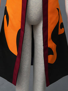 Anime Naruto Shippuden Uzumaki Naruto Sixth Generation Cosplay Costume Cloak
