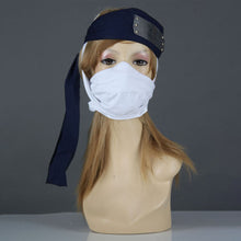 Load image into Gallery viewer, Men and Kids Naruto Shippuden Costume Momochi Zabuza Cosplay Navy full Outfit With Shoes