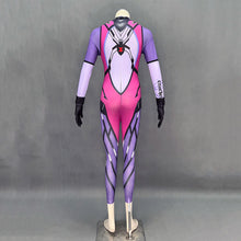 Load image into Gallery viewer, Overwatch Costume Widowmaker Stretchable Cosplay Jumpsuit with Gloves For Women and Kids