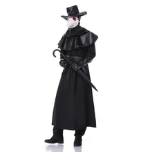Load image into Gallery viewer, Plague Doctor Costume Steampunk Style Medieval Plague Doctor Cosplay Set For Halloween Party