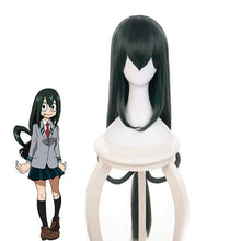 Load image into Gallery viewer, My Hero Academia 40in/100cm Tsuyu Asui Toogata Cosplay Long Wigs