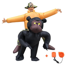 Load image into Gallery viewer, Inflatable King Kong and The Ugly Duckling Cosplay Costume Halloween Christmas Party For Adults