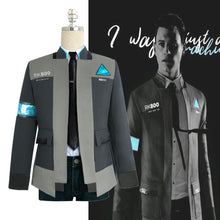 Load image into Gallery viewer, Detroit Becoming Human Connor Cosplay Halloween Costume Jacket + Tie + Shirt