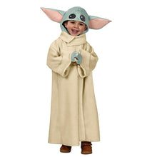 Load image into Gallery viewer, Star Wars Costume Master Yoda Cosplay Set With Hat For Kids