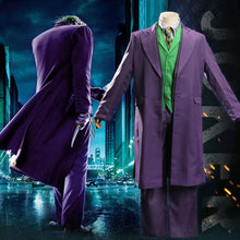Load image into Gallery viewer, DC Batman The Dark Knight The Joker Full Suit Purple Suits Cosplay Costume