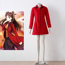 Load image into Gallery viewer, Women and Kids Fate Stay Night Costume Rin Tohsaka Cosplay School Uniform Coat