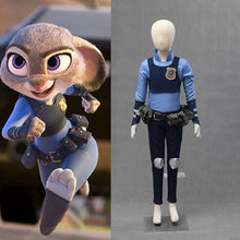 Load image into Gallery viewer, Zootopia Costume The Rabbit Judy Hopps Cosplay Set For Kids and Women