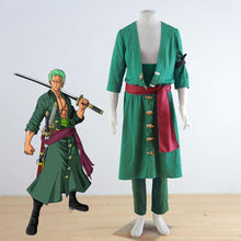 Load image into Gallery viewer, Men and Children One Piece Costume Roronoa Zoro Cosplay Sets