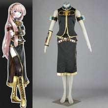 Load image into Gallery viewer, Vocaloid Costume Megurine Luka Cosplay Set For Women and Kids
