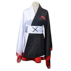 4 PCS Danganronpa Costume Monokuma Cosplay Suit Set Black and White