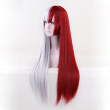 Load image into Gallery viewer, My Hero Academy 30in/80cm Todoroki Shoto Cosplay Long Wigs