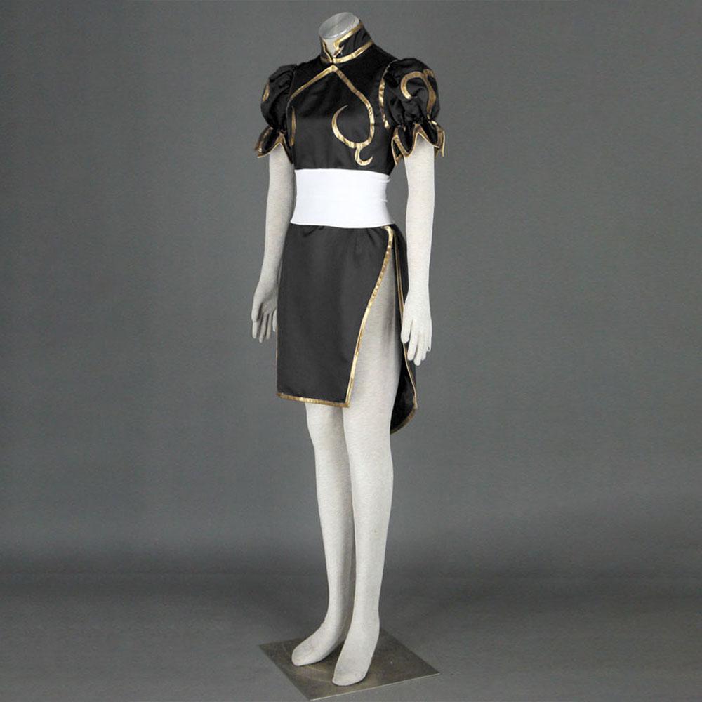 Women and Kids Street Fighter Costume Chun Li Cosplay Black Fighting S Jolly Costume Women and Kids Street Fighter Costume Chun Li Cosplay Black Fighting S Jolly Costume