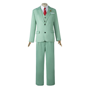 Men Spy x Family Costume Loid Forger Cosplay full Outfit with Accessories
