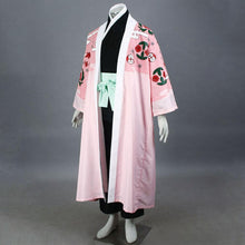 Load image into Gallery viewer, Men and Children Bleach Costume Kyoraku Shunsui Cosplay Kimono Full Outfit