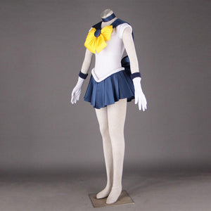 Sailor Moon Costume Sailor Uranus Ten’ou Haruka Cosplay Full Fight Sets For Women and Kids