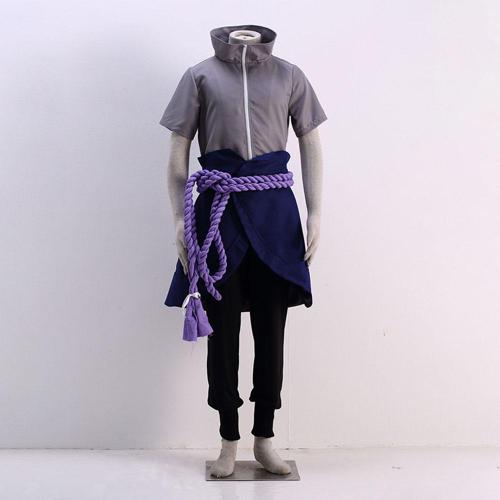 Men and Kids Naruto Costume Uchiha Sasuke Cosplay Sets Halloween – Jolly  Costume, image size:1000x1000