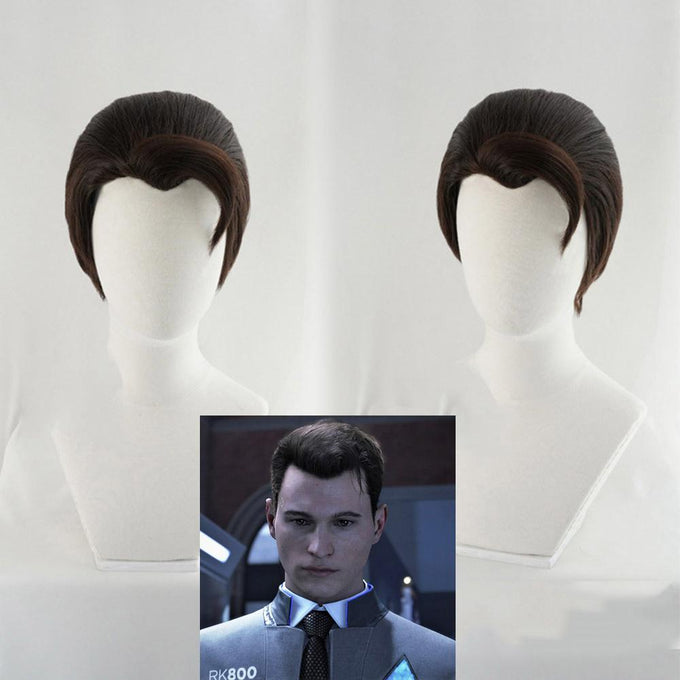 Detroit Becoming Human Connor Cosplay Costume Wigs