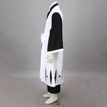Load image into Gallery viewer, Men and Children Bleach Costume Ichimaru Gin Cosplay Kimono Full Outfit