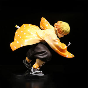 6 inch Demon Slayer Figure Agatsuma Zenitsu Figure Cute Lovely Toys