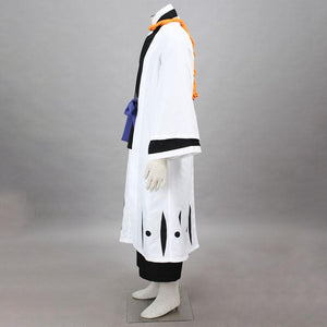 Men and Children Bleach Costume Tosen Kaname Cosplay Kimono Full Outfit