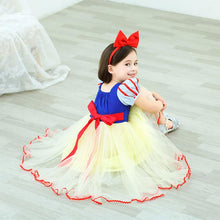 Load image into Gallery viewer, High Quality Princess Costume Snow White Dress With Accessories For Girls Party