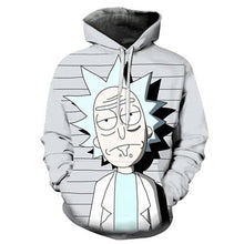 Load image into Gallery viewer, Mens Rick and Morty Hoodies Pullover 3D Printed Sweatshirts