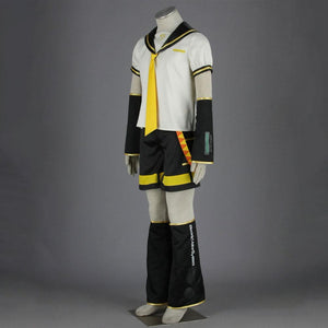 Vocaloid Costume Kagamine Rin Cosplay Set 2nd Version For Women and Kids