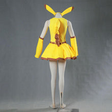 Load image into Gallery viewer, Women and Kids Pokemon Costume Pikachuu Personification Cosplay Sets