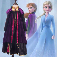 Load image into Gallery viewer, Kids Frozen Costume Princess Anna Cosplay Sets Birthday or Party With Accessories