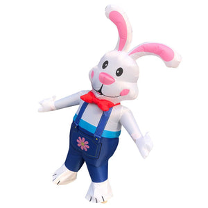 1.8m Rabbit Cosplay Easter Bunny Costume For Adults Halloween Rabbit Role Play Fancy Party