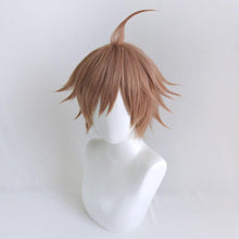 Load image into Gallery viewer, Danganronpa Costume Naegi Makoto Cosplay Wig Heat Resistant Sythentic Hair