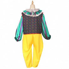 Load image into Gallery viewer, Chapter One Costume Pennywise Cosplay Yellow Suit Scary Joker Suit for Women and Kids