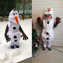 Load image into Gallery viewer, Kids Frozen Costume Olaf Cosplay Dress-Up