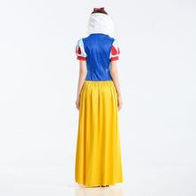 Load image into Gallery viewer, Larger Skirt Snow White Costume Dress for Adult Classic Princess Cosplay