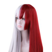 Load image into Gallery viewer, My Hero Academy 30in/80cm Todoroki Shoto Cosplay Long Wigs