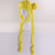 Load image into Gallery viewer, Sailor Moon Costume 90cm Sailor moon Tsukino Usagi Wig Heat Resistant Sythentic Hair