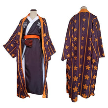 Load image into Gallery viewer, One Piece Costume Trafalgar Law Wano Country Cosplay Kimono Set For Mens Halloween Costumes