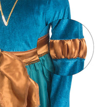 Load image into Gallery viewer, Brave Costume The Princess Merida Cosplay Dress Birthday Party Dress For Kids