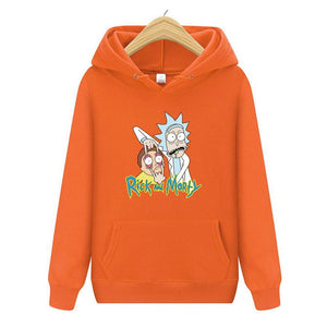 Rick and Morty Cotton Hoodies Pullover Printed Sweatshirts For Men