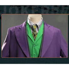Load image into Gallery viewer, DC Batman The Dark Knight The Joker Full Suit Purple Suits Cosplay Costume
