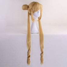 Load image into Gallery viewer, Sailor Moon Costume 90cm Sailor moon Tsukino Usagi Wig Heat Resistant Sythentic Hair