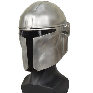 Star Wars Hasbro Galaxy's Outer Edge Trading Post The Mandalorian Battle-Worn Mask Gray