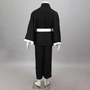 Men and Children Bleach Costume Kuchiki Byakuya Cosplay Kimono Full Outfit