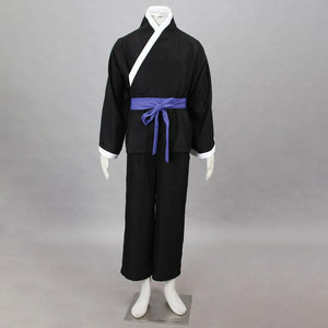 Men and Children Bleach Costume Tosen Kaname Cosplay Kimono Full Outfit