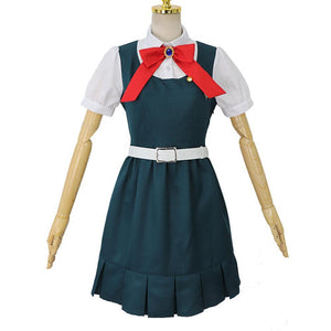 6 PCS Danganronpa Costume Sonia Nevermind Cosplay Dress Set Sailor Suit With Wig