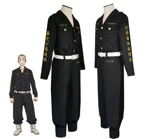 Tokyo Revengers Costume Hayashida Haruki Hayashi Ryohei 3rd Division Captains Cosplay For Men and Kids